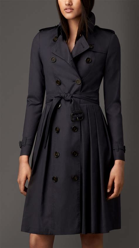 burberry single-breasted wool silk blend coat|BURBERRY Wool and silk.